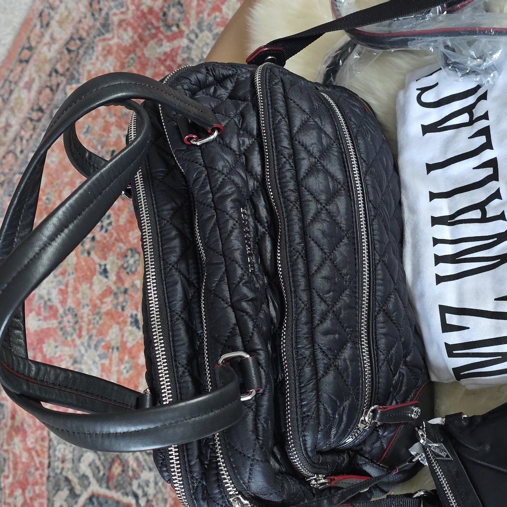 Gorgeous NWOT MZ Wallace Black Quilted Bag 🖤🎁 - Picture 3 of 16